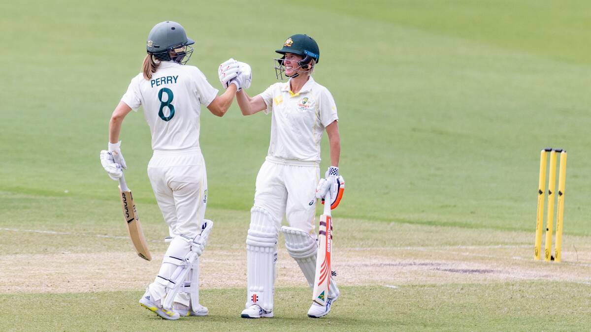 The 2022 women's Ashes Test as Manuka was considered a big success. Picture by Sitthixay Ditthavong