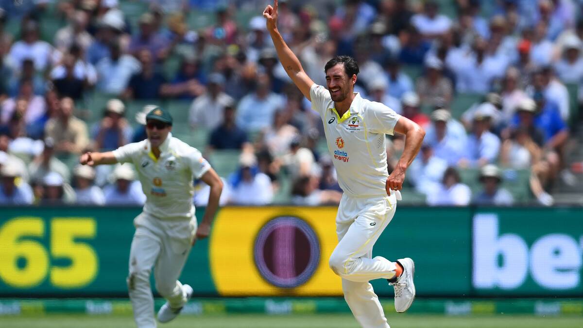 Mitchell Starc will lead the Australian pace attack just days after a mammoth IPL pay day in front of a likely record crowd. Picture Getty Images