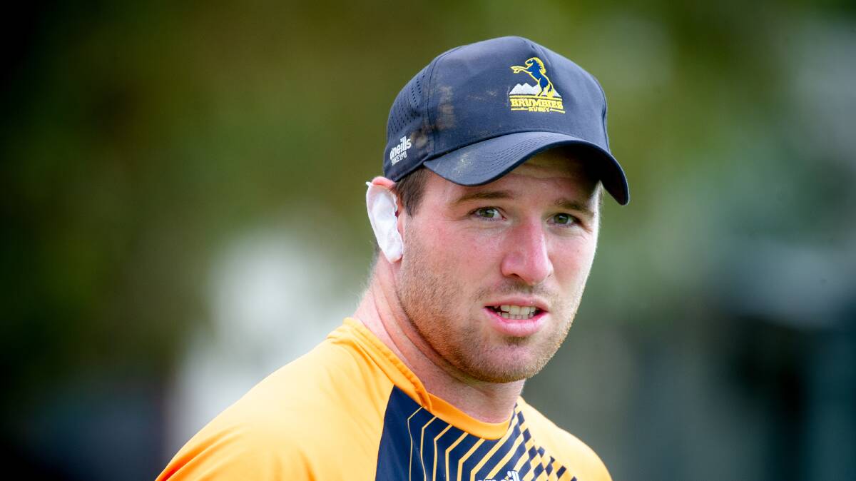 Ed Kennedy has extended his stay at the Brumbies. Picture: Elesa Kurtz