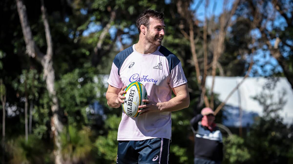 Nick Frost is chasing a Wallabies debut in the upcoming England Test series. Picture: Andrew Phan/Wallabies media