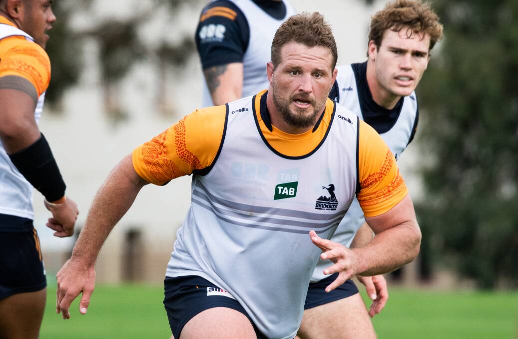 ACT Brumbies prop James Slipper has thrown his support behind the rule changes introduced to Super Rugby this season. Picture by Elesa Kurtz