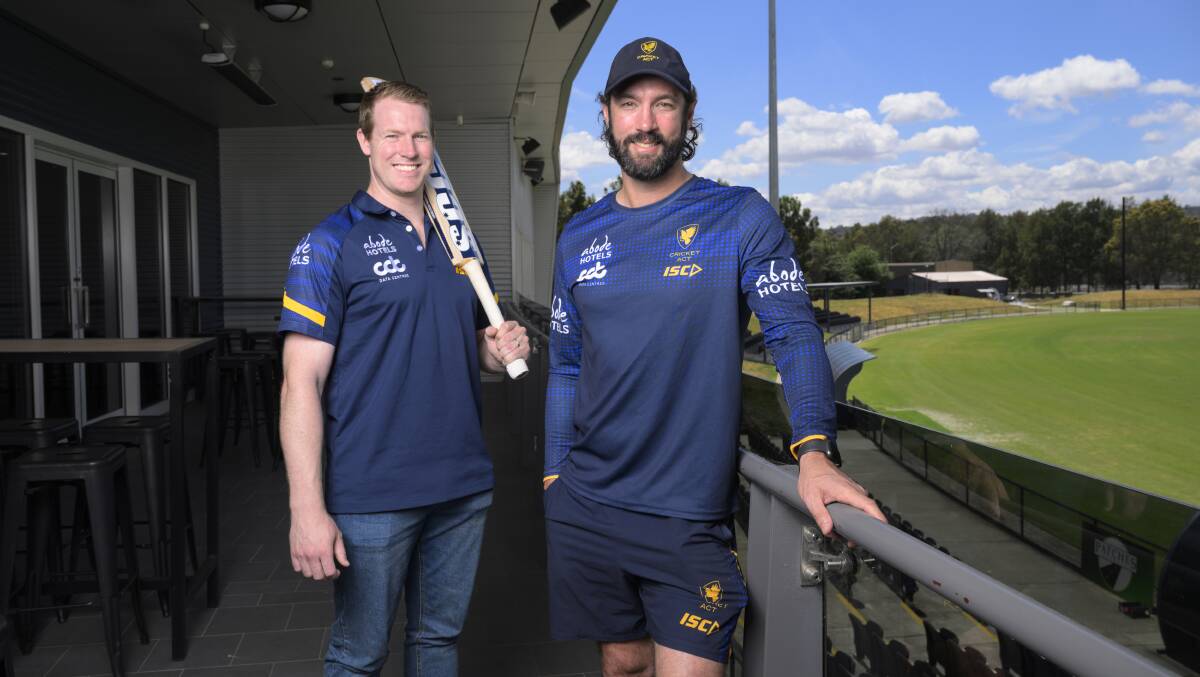All-rounder Scott Murn (left) and coach Jono Dean are determined to establish a successful Comets program. Picture by Keegan Carroll