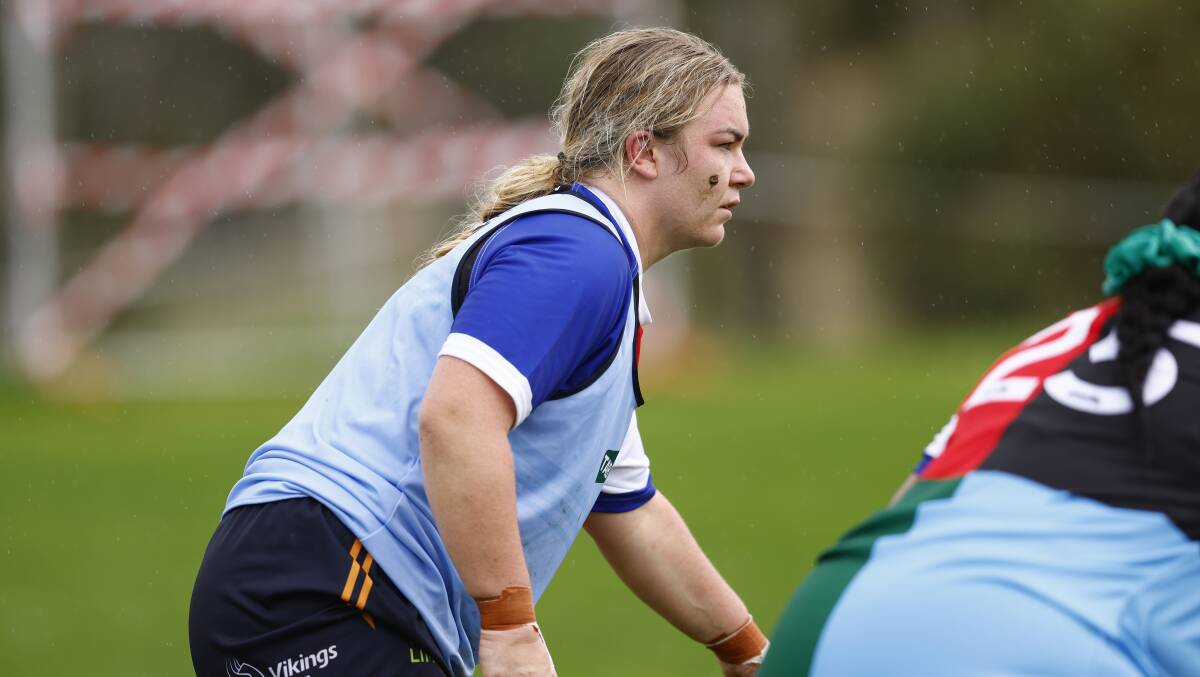 New Zealand star Amy Rule has made an instant impact at ACT Brumbies training this week. Picture by Keegan Carroll