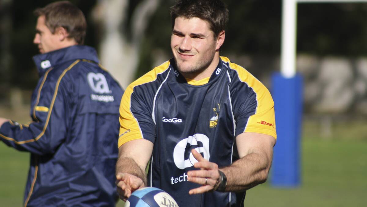 Former Brumbies skipper Ben Mowen is set to return to the club as an assistant coach. Picture by Elliot Woods