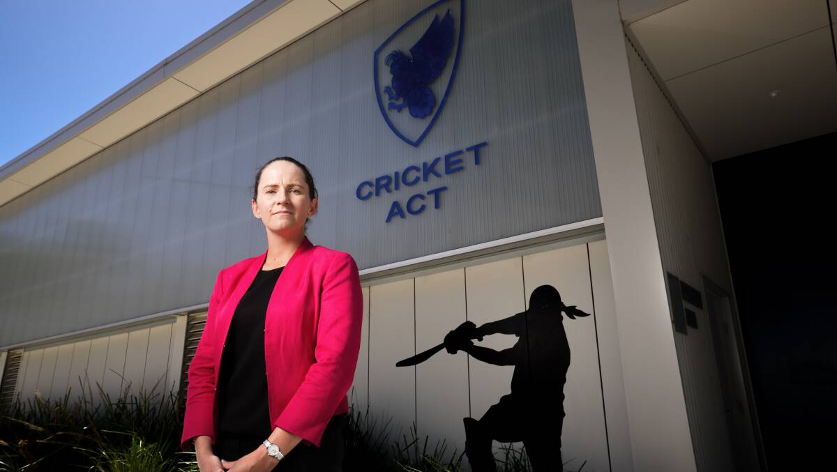 Cricket ACT chief executive announced her organisation's participation in the National Redress Scheme last week. Picture by Sitthixay Ditthavong