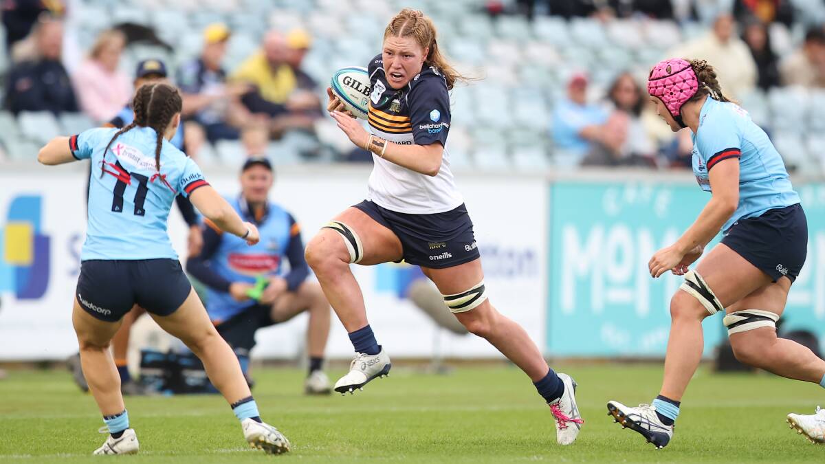 ACT Brumbies star Grace Kemp is set to join the Canberra Raiders. Picture by Sitthixay Ditthavong