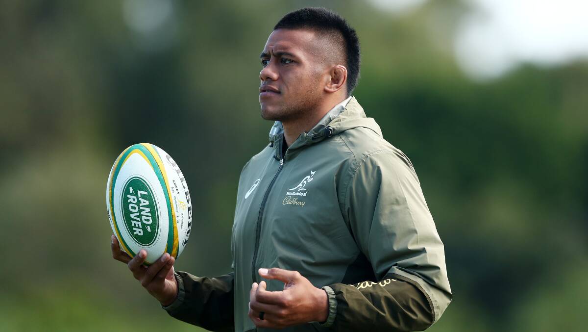 Allan Alaalatoa is confident the Wallabies are on a path to long-term success. Picture: Getty Images