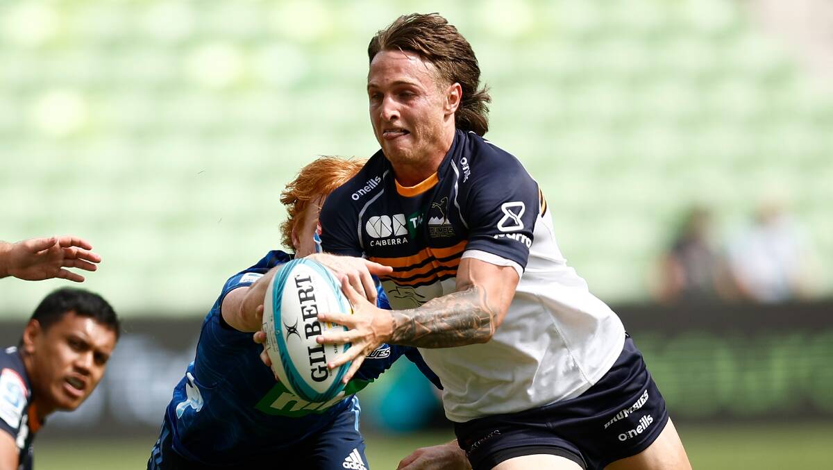 Corey Toole has helped the ACT Brumbies play an entertaining style of rugby this season. Picture Getty Images
