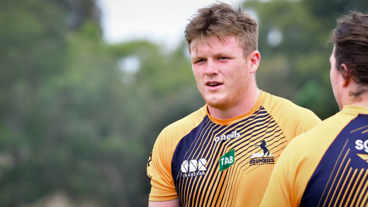 Emerging hooker Billy Pollard is one of three Brumbies selected in the Australia A squad. Picture: Elesa Kurtz