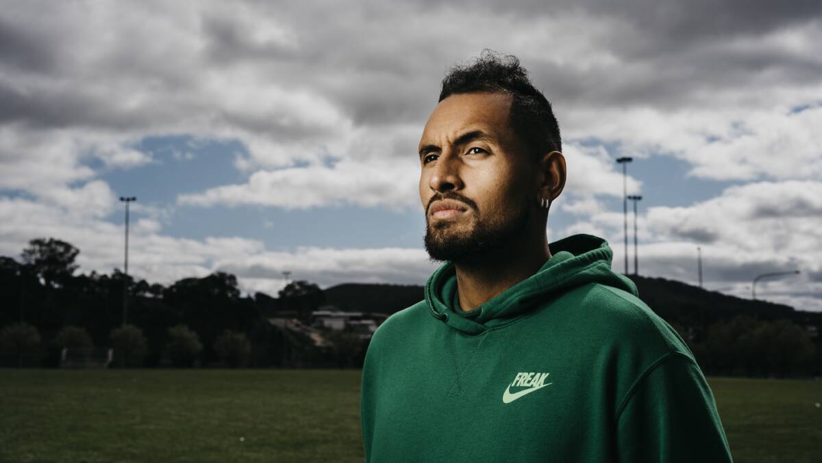 Storm clouds hover over Nick Kyrgios' tennis aspirations for 2024. Picture by Dion Georgopoulos