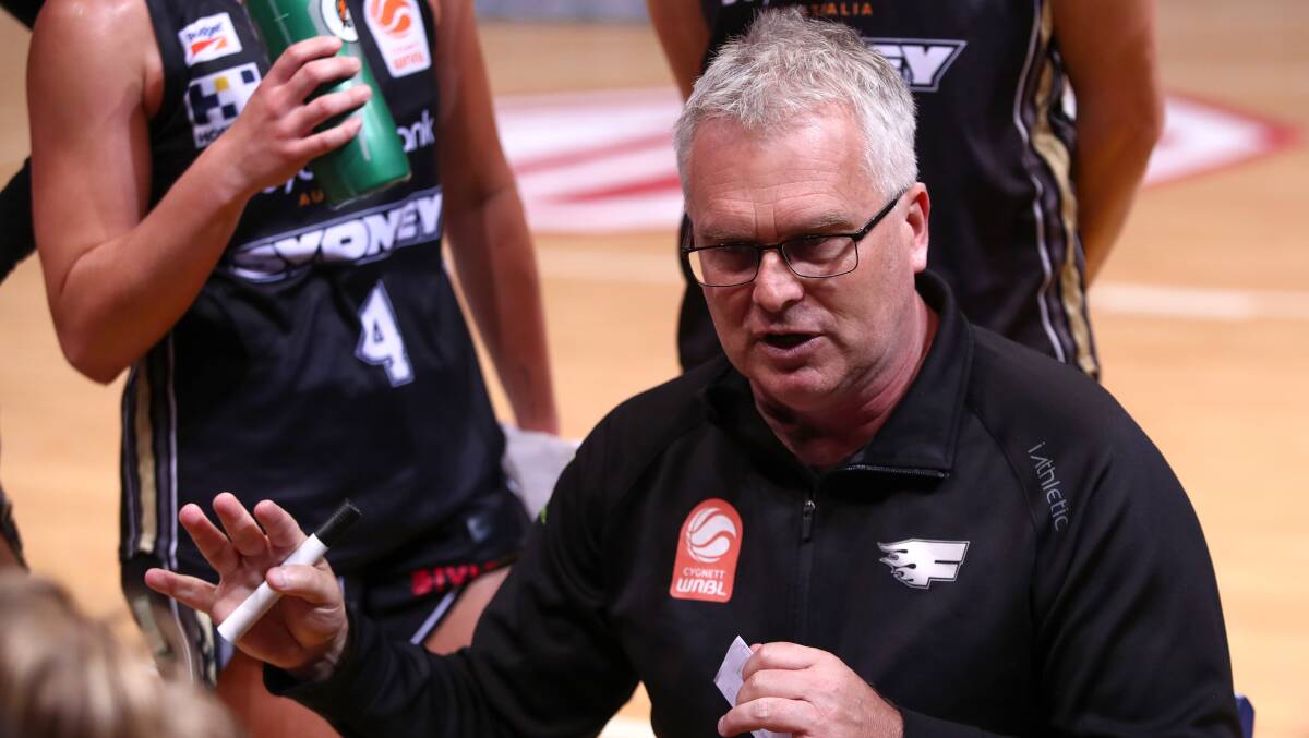 Sydney Flames coach Shane Heal was involved in an incident following his side's win over the Canberra Capitals on Friday night. Picture Getty Images