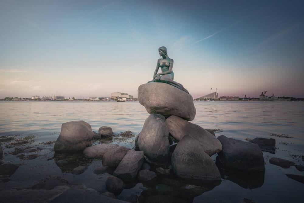 Just about everyone who visits Copenhagen goes to see The Little mermaid statue. Picture Shutterstock