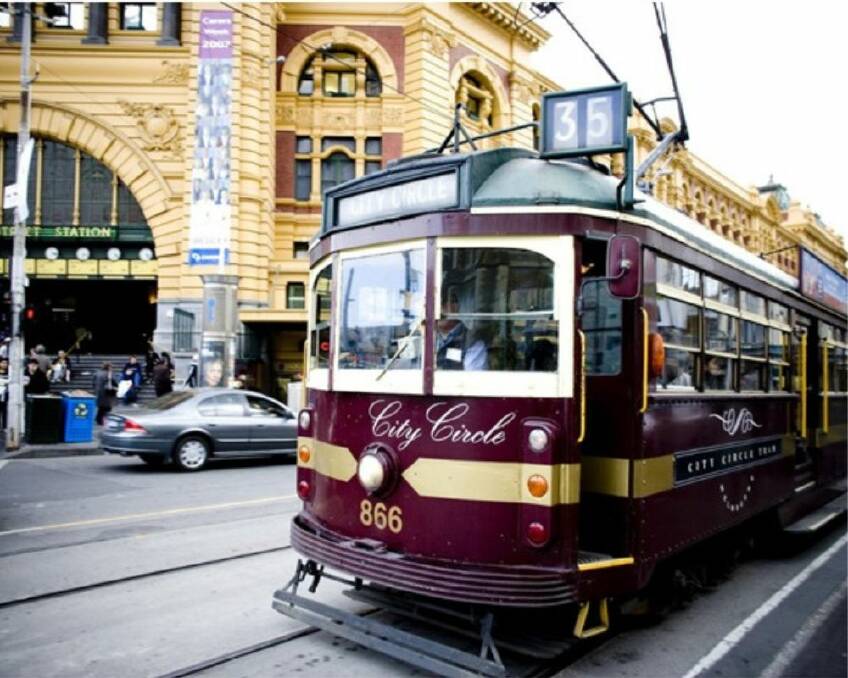 City Circle tram. Picture supplied