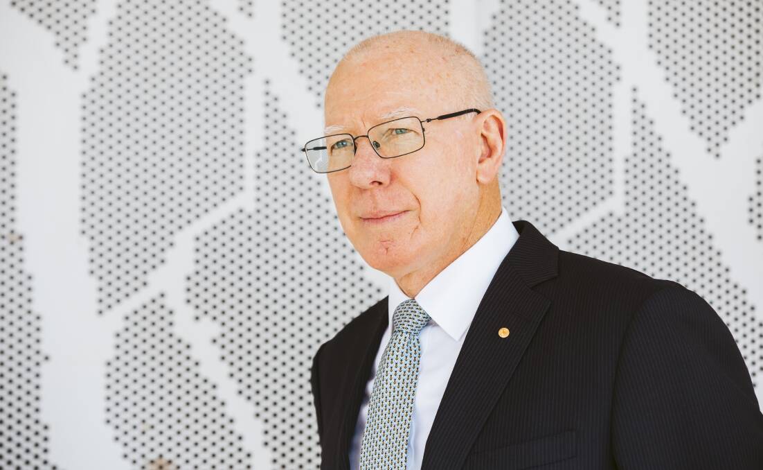 When Governor-General David Hurley steps down at the end of June he will receive a generous pension for the rest of his life. Picture by Jamila Toderas 