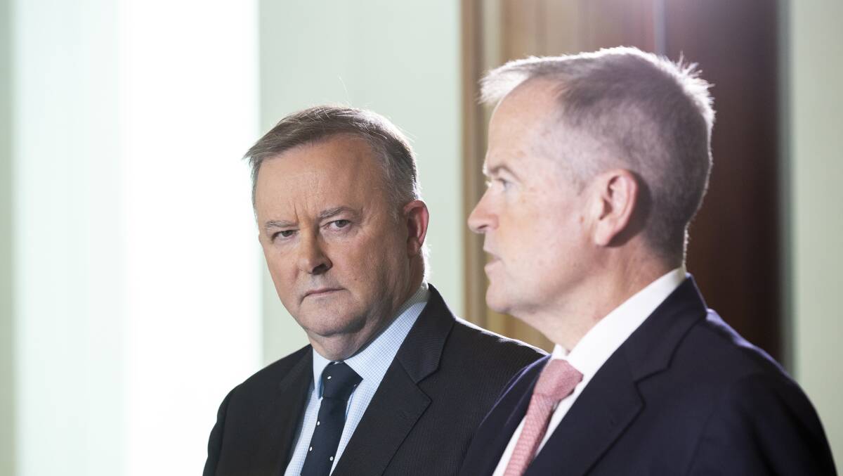 Anthony Albanese and Bill Shorten have been saying that the 'robodebt' scheme was taking money from people illegally for years. Picture by Sitthixay Ditthavong.