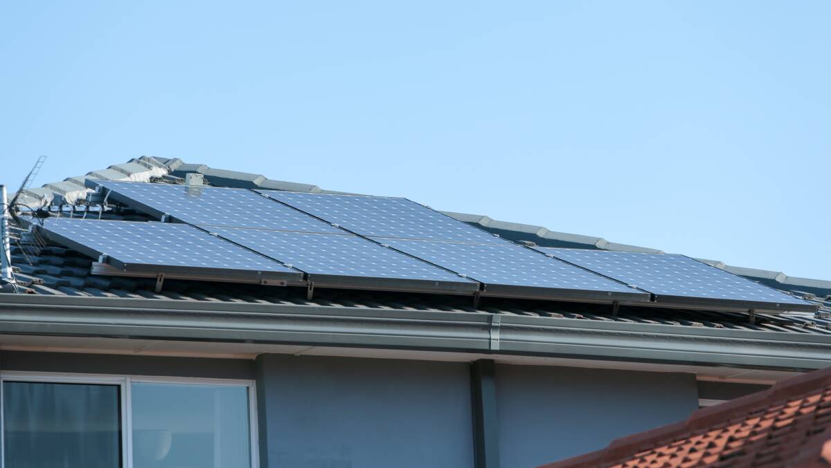 Wealthy Canberra households have a lower solar panel installation rate than those less well off. Picture: Adam McLean
