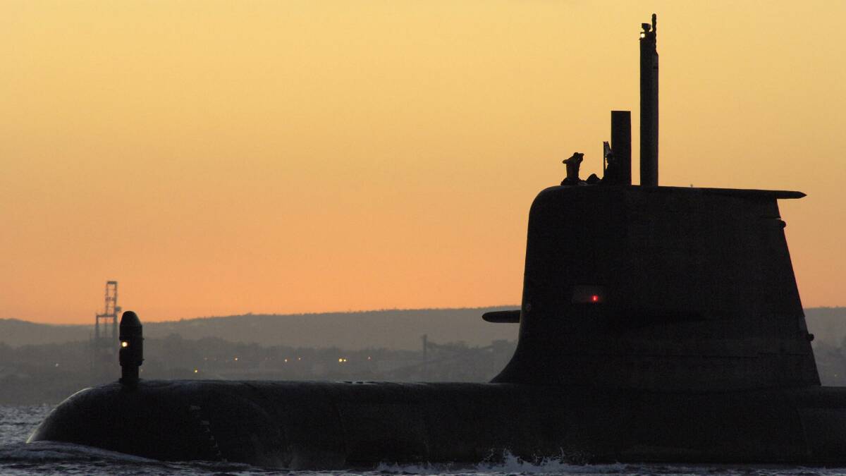 Kevin Rudd says his government was responsible for the refurbishment of the Collins class submarine fleet. Picture: Defence Media. 