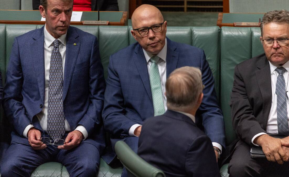 Peter Dutton has brought pressure to bear on the government on a number of fronts recently. Picture by Gary Ramage