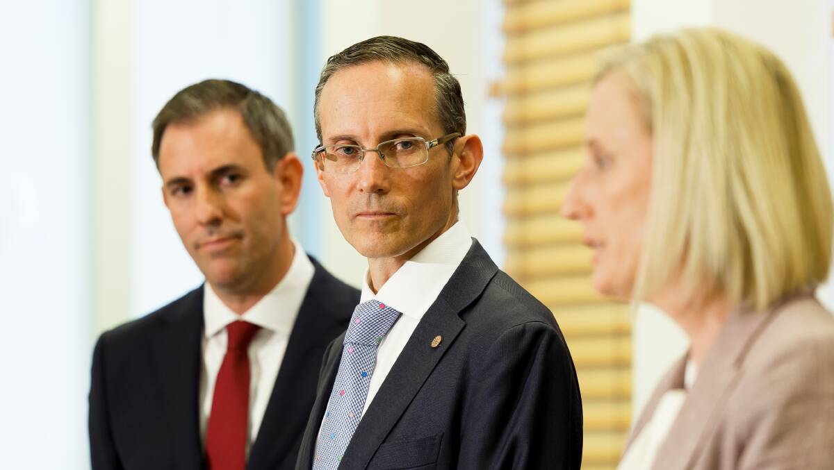 Andrew Leigh, centre, has made Australia a better place by lifting the gag on charities that receive government funding. Picture: Sitthixay Ditthavong.