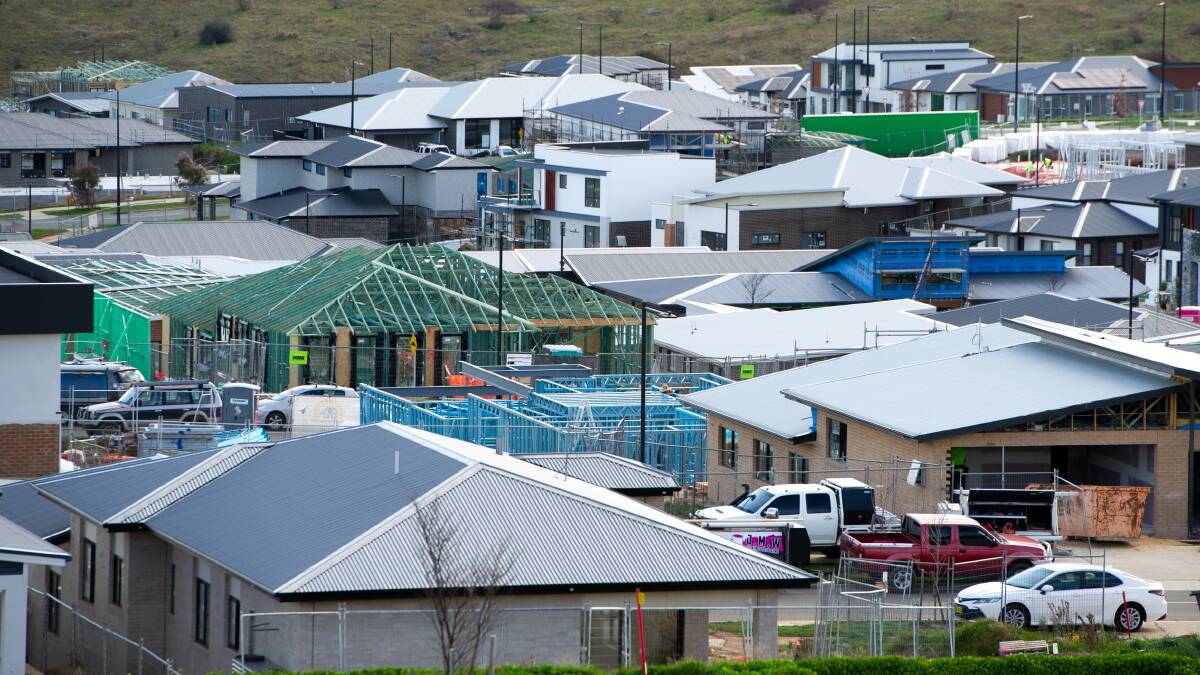 Canberrans want family-sized building blocks, not apartments and townhouses.
Picture by Elesa Kurtz