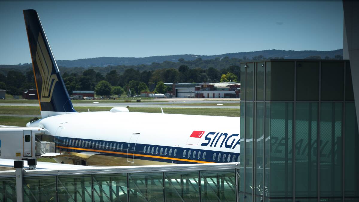 We need to bring international flights back to Canberra Airport. Picture: Karleen Minney.