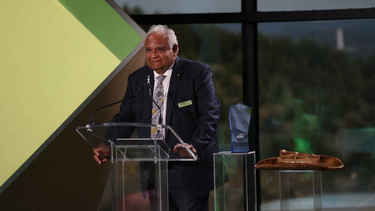 Senior Australian of the Year Dr Tom Calma. Picture by James Croucher.