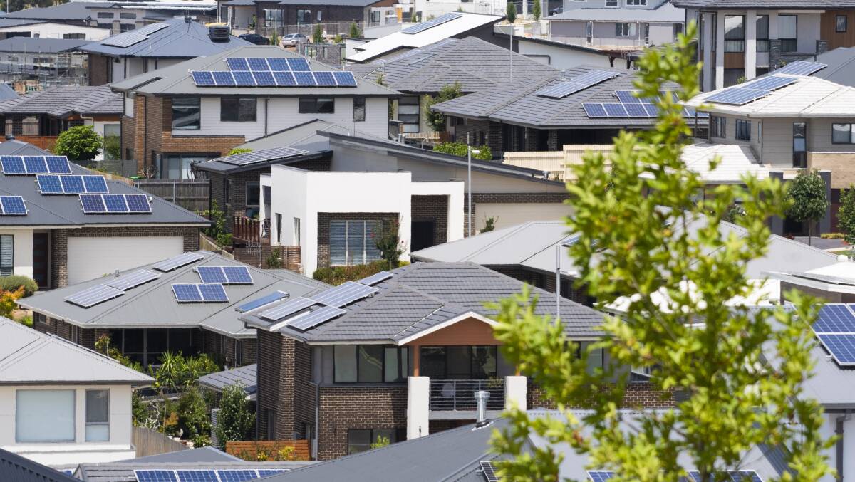 If Canberra's high levels of liveability are to be maintained, then houses should be smaller and block sizes bigger. Picture: Dion Georgopoulos