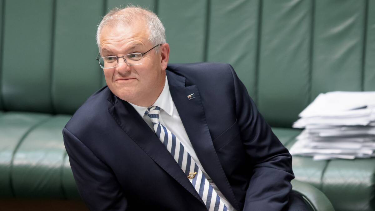 Scott Morrison's decision to fly to Sydney on the Father's Day weekend was arrogant and insensitive readers say. Picture: Sitthixay Ditthavong.
