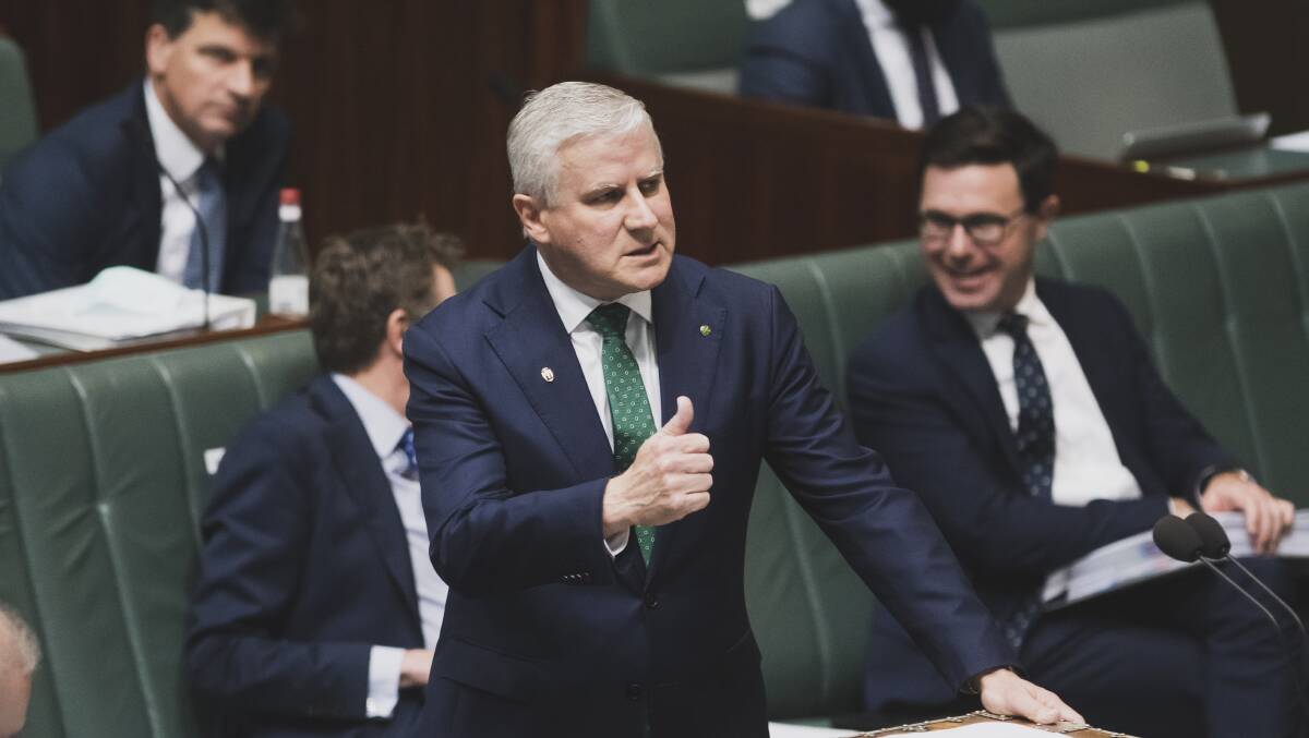 Australian Deputy Prime Minister Michael McCormack is under fire. Picture: Dion Georgopoulos