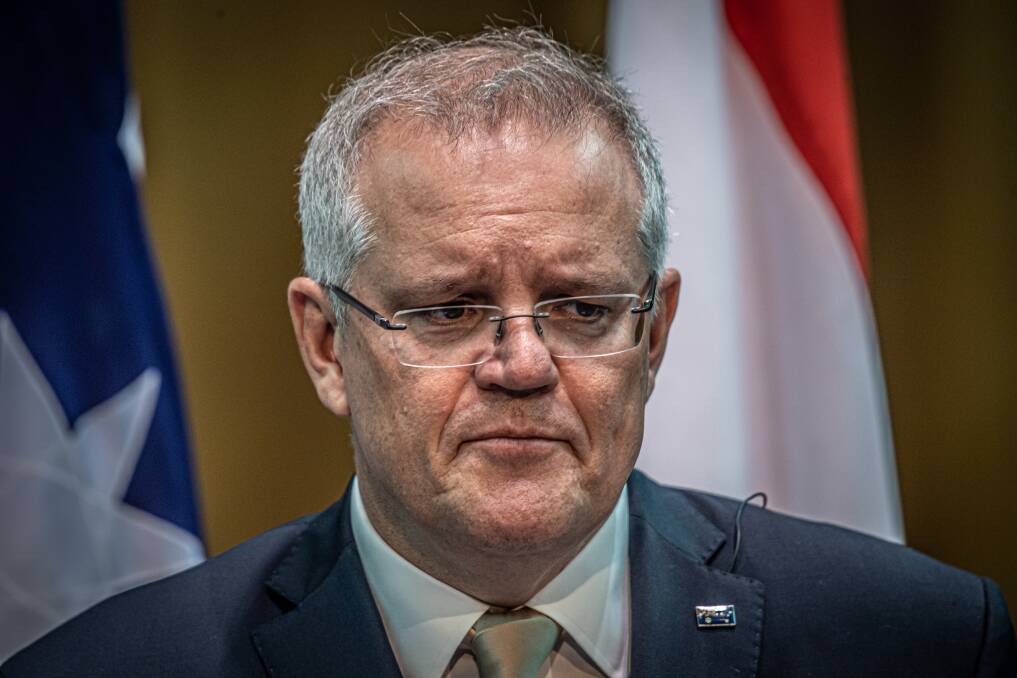 Leaders such as Scott Morrison need to look beyond the national interest during the coronavirus crisis. Picture: Karleen Minney