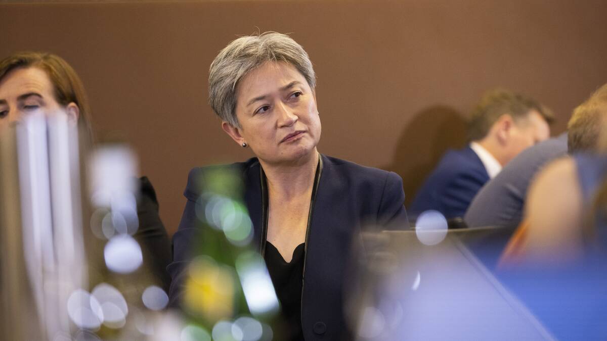 Australia's new Foreign Minister Penny Wong. Picture: Keegan Carroll.