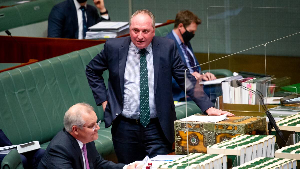 Barnaby Joyce, who now believes in science, is the ideal person to send to the climate summit, a reader believes. Picture: Elesa Kurtz