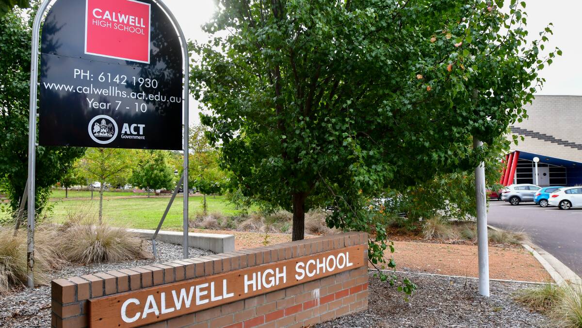 Recent reports of widespread bullying and violent attacks at Calwell High School shocked many Canberrans. Picture: Elesa Kurtz.