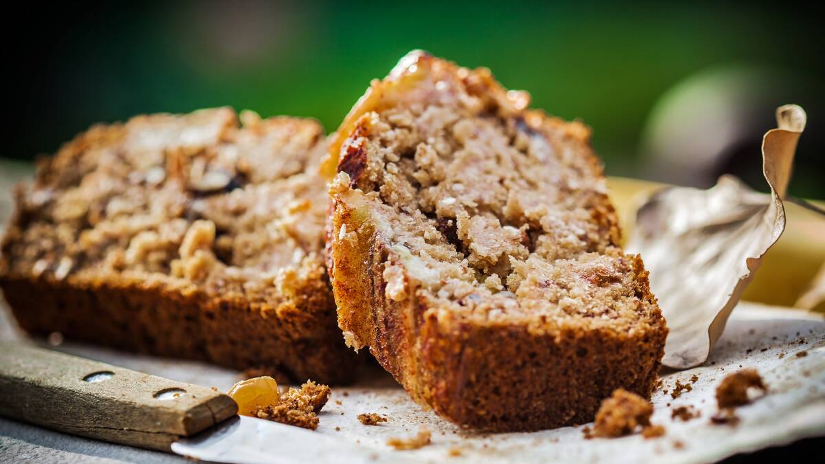 An easy banana cake using pantry ingredients. Picture: Shutterstock