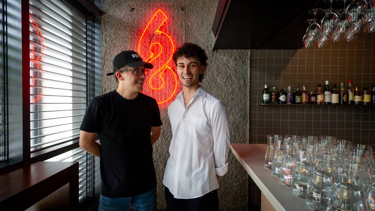 Head chef Michael Rees and restaurant manager and co-owner, Miguel Estanillo. Picture: Elesa Kurtz
