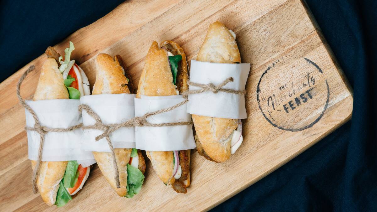 There's a wide range of produce available including panini rolls for lunch. Picture: 5 Foot Photography