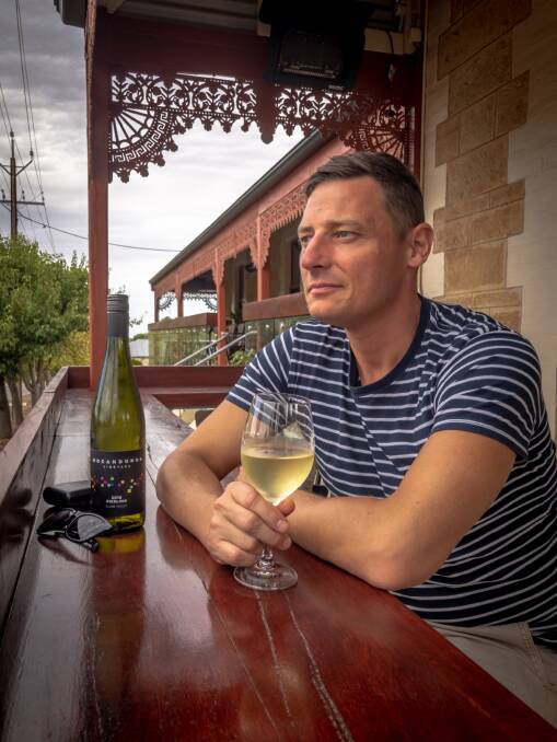 Comedian Merrick Watts will host the Women in Wine live stream. Picture: Supplied