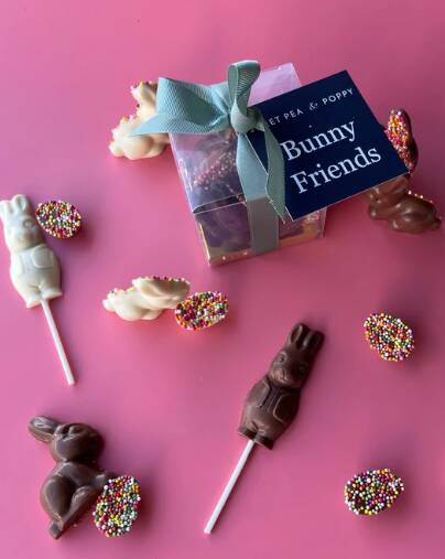 Sweet Pea & Poppy has a fun range of Easter treats. Picture supplied
