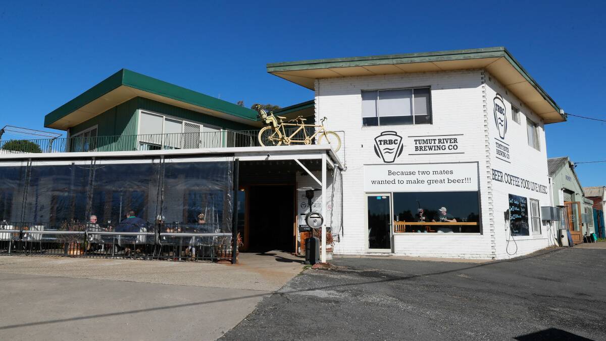 Tumut River Brewing Co's original site in Tumut. Picture by Les Smith