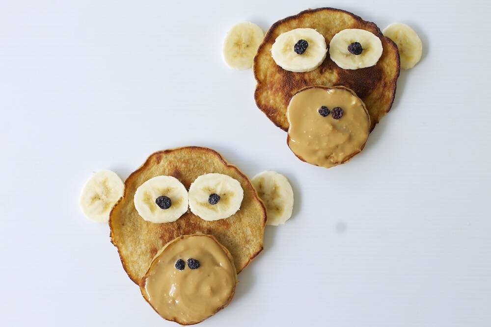 Turn your pancakes into little money faces for a fun breakfast. Picture: Supplied