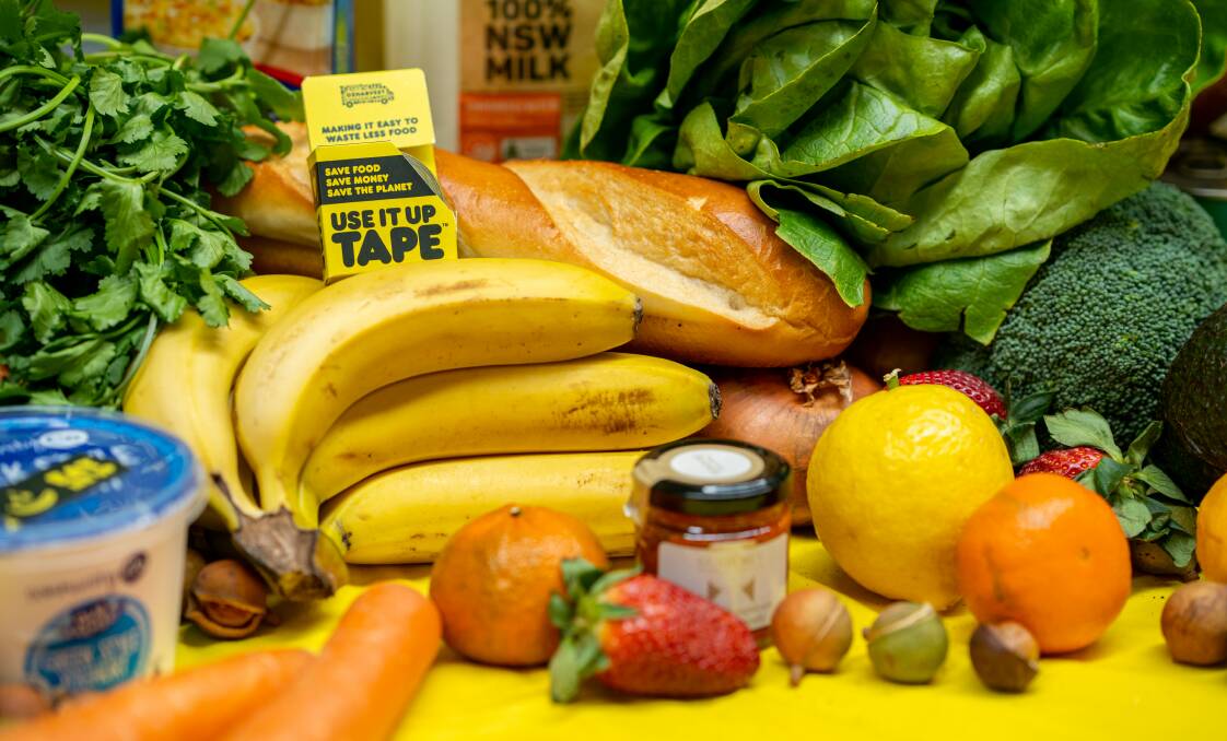 Use up these commonly wasted foods with the help of the Use It Up tape. Picture: Supplied