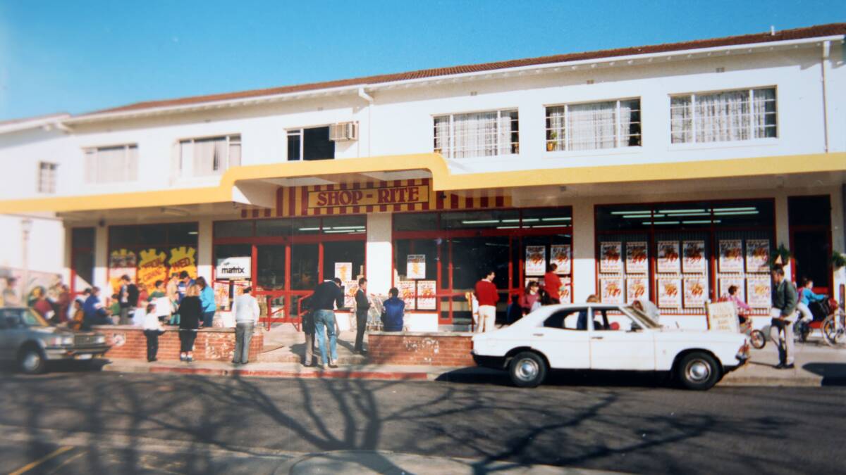 Ainslie IGA in the 1970s when it was a Shop Rite store. Picture supplied