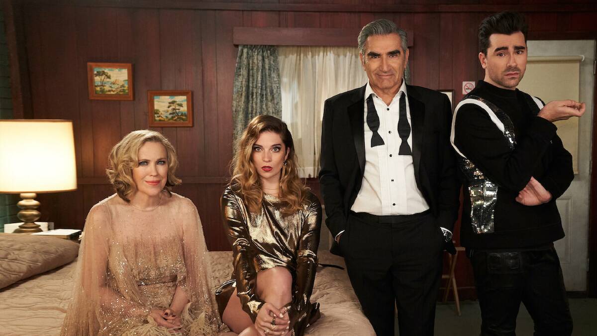 Every second staff member makes time for Schitt's Creek. Picture: Netflix