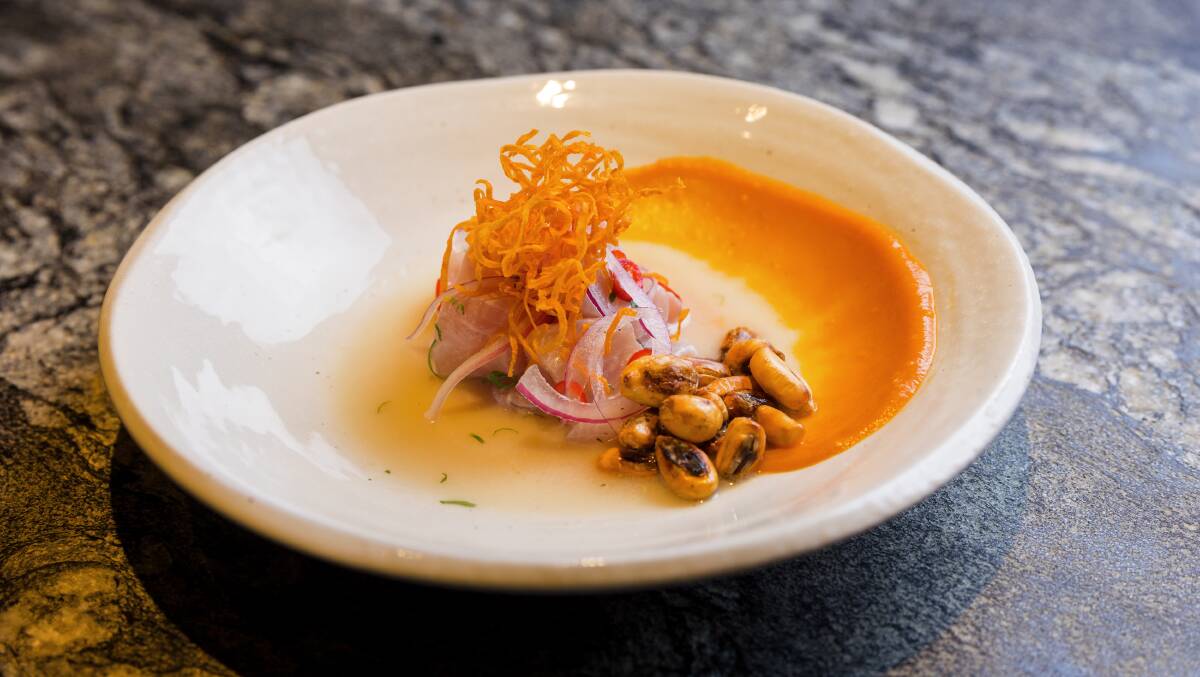 Food and Wine: Inka. Ceviche Classico. Picture: Sitthixay Ditthavong
