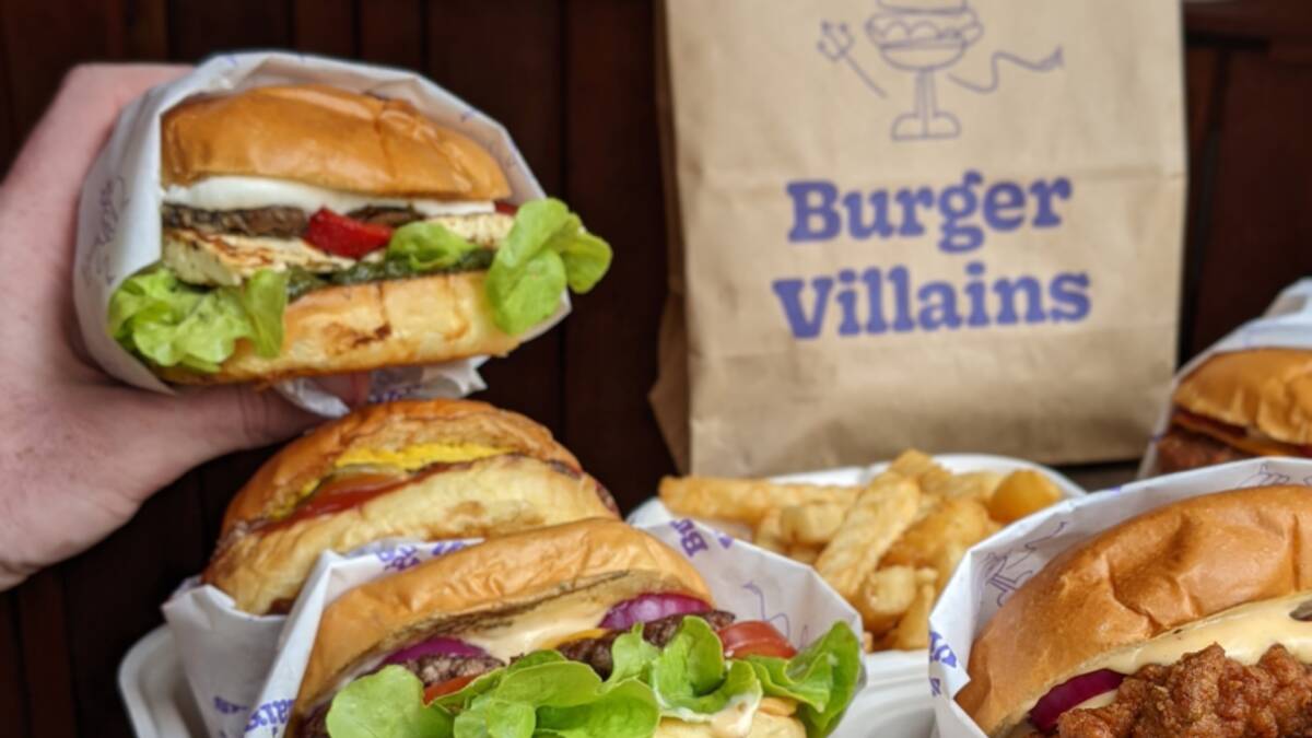 Burger Villains is giving away 200 burgers at the new Tuggeranong store. Picture supplied