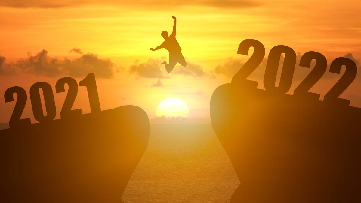 How will you make the leap to a new year? Picture: Shutterstock