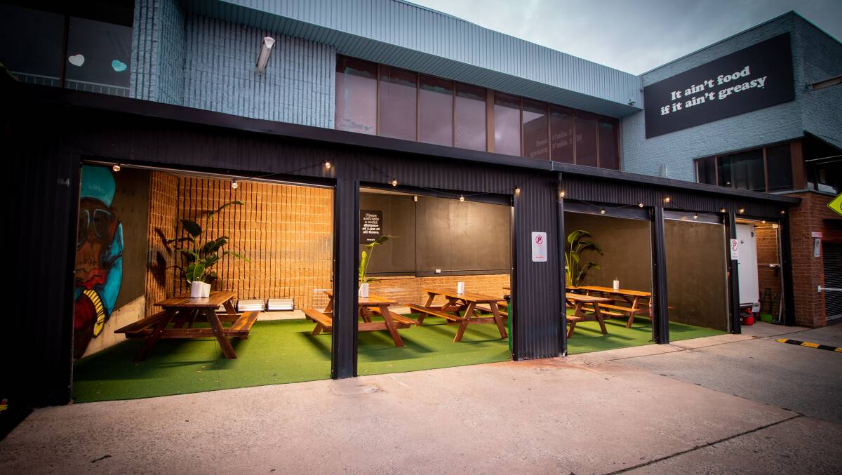 There's seating and heating, music and even some arcade games. Picture: Botanist Creative.