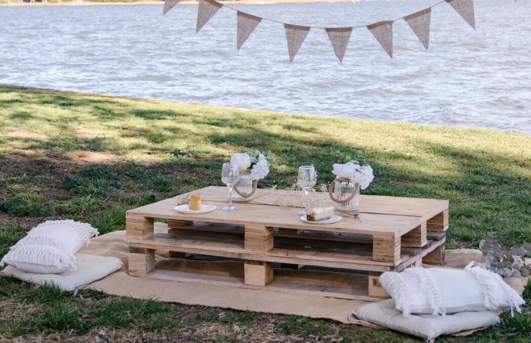 Picnics and Pallets Co offers a bespoke alfresco experience. Picture: Supplied