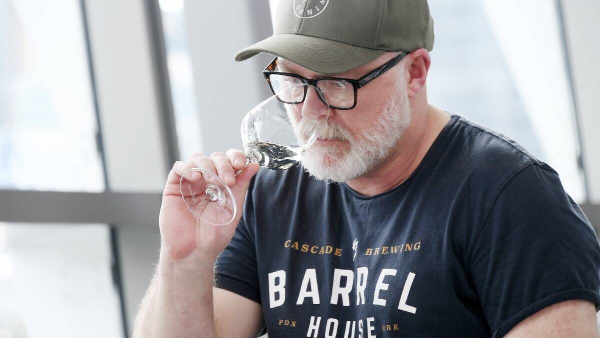 Chair of judges at the NSW wine show Dave Brooks. Picture: Supplied