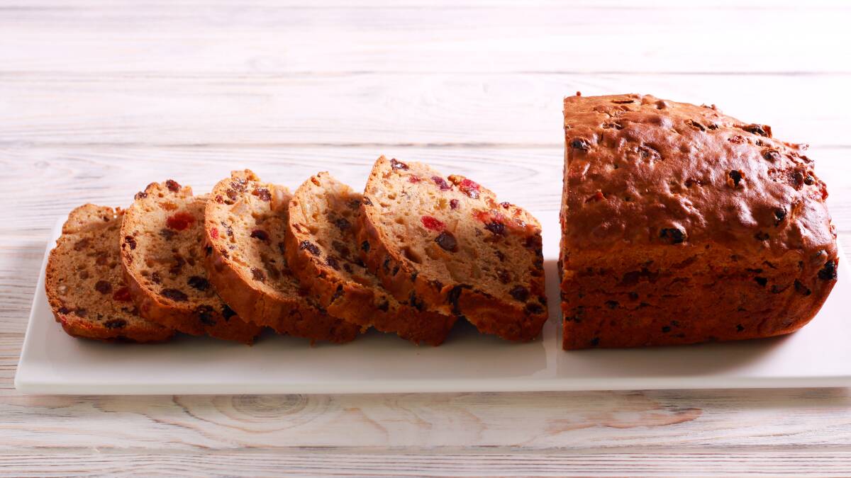 Although eaten year-round in Ireland, when baked for Halloween this tea cake is called Barmbrack. Picture: Shutterstock